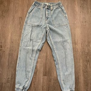 Pac Sun scrunched jeans